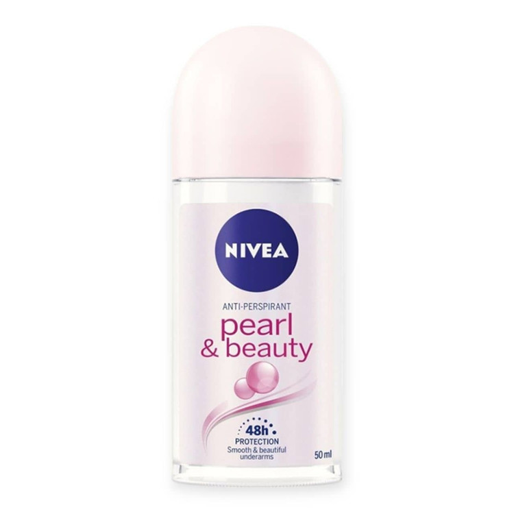 رول ضد تعریق زنانه نیوا مدل pearl& beauty حجم ۵۰ میلی لیتر
