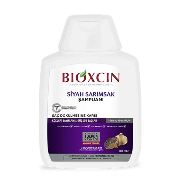 تغییرات شامپو سیر سیاه بیوکسین BIOXCIN حجم 300ML